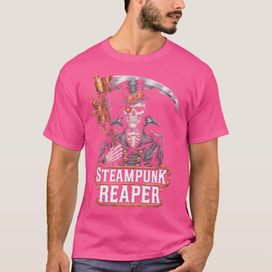 Grim Sensenmann Steampunk Death God Gears Top Hat (Vorderseite)