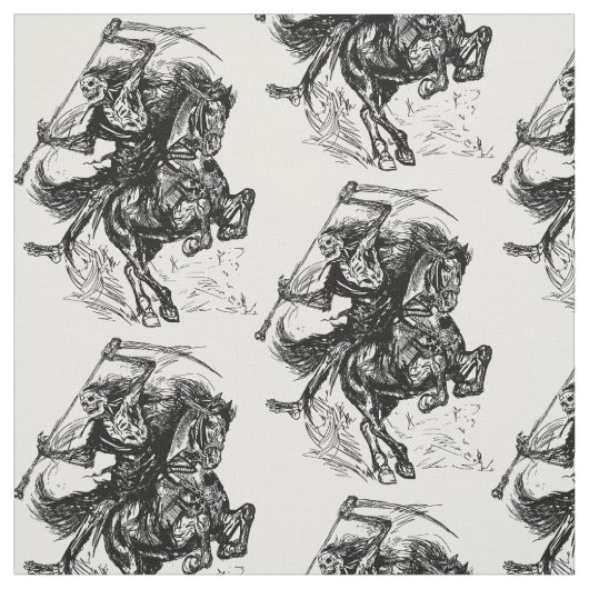 Grim-Sensenmann Stoff (Muster)