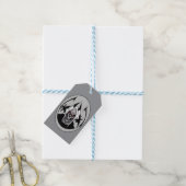 Grim-Sensenmann-Tags Geschenkanhänger (Mit Garn)
