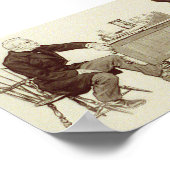 Grim Sensenmanns Schach Poster (Ecke)