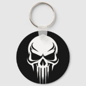 Grim Specter Dripping Skull Graphic Schlüsselanhänger (Vorderseite)