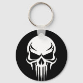 Grim Specter Dripping Skull Graphic Schlüsselanhänger (Rückseite)