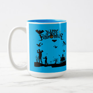 Grim Spirits Rising azure Zweifarbige Tasse