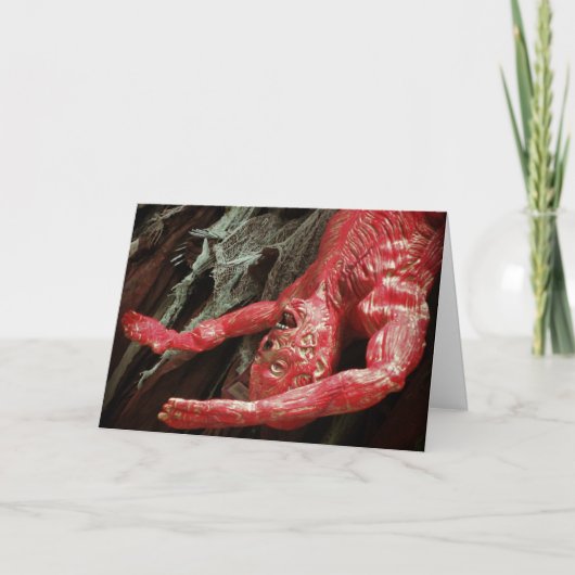 "Grim Work" Hallowe’en Card Karte (Vorderseite)