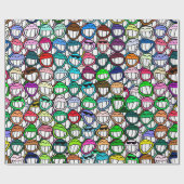 Grimacas Geschenkpapier (Flach)