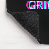 Grimace Edgy Aesthetic Grunge Emo Pastel Goth Hall Mousepad (Ecke)