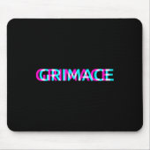 Grimace Edgy Aesthetic Grunge Emo Pastel Goth Hall Mousepad (Vorne)