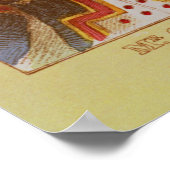 Grimaldi als Clown Poster (Ecke)