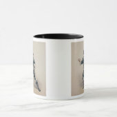 Grimaldi als Scaramouche, vom Commedia dell'Ar Tasse (Zentrum)