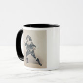 Grimaldi als Scaramouche, vom Commedia dell'Ar Tasse (Vorderseite Links)