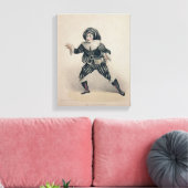 Grimaldi als Scaramouche, von der Commedia dell'Ar Leinwanddruck (Insitu (Wohnzimmer))