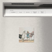 Grimaldi und die Alpaca im Pantomime Magnet (In Situ (Geschirrspüler))
