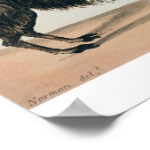 Grimaldi und die Alpaca im Pantomime Poster (Ecke)