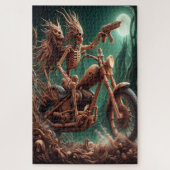 Grimbone und Skulldust montierten ihren großen Cho Puzzle (Vertikal)