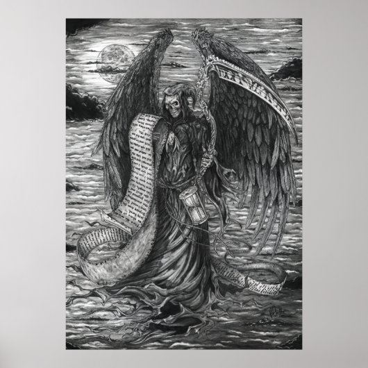 Grime Sensenmann Poster - Wjhen der Mann kommt her (Vorne)