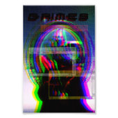 Grimes Poster Cyberpunk (Vorne)