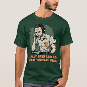 Grimes Rick Customer Service Agent vor kurzem in T-Shirt