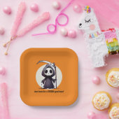 Grimischer Sensenmann - Benutzerdefiniert Pappteller (Party)