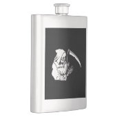 Grimischer Sensenmann Flachmann (Rechts)