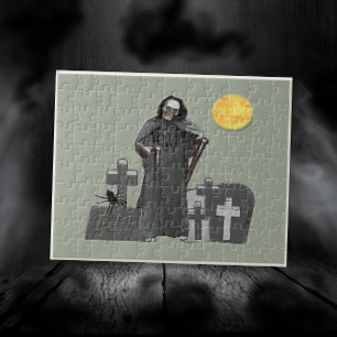 Grimischer Sensenmann Graveyard Puzzle