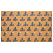 Grimischer Sensenmann Graveyard Stoff (Fat Quarter (45,7 x 55,9 cm))