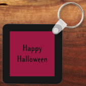 Grimischer Sensenmann Halloween Custom Schlüsselanhänger (Rückseite)