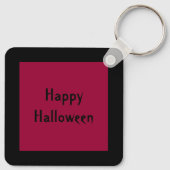 Grimischer Sensenmann Halloween Custom Schlüsselanhänger (Rückseite)