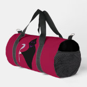 Grimischer Sensenmann Halloween Gemustert Duffle Bag (Rechte Ecke)