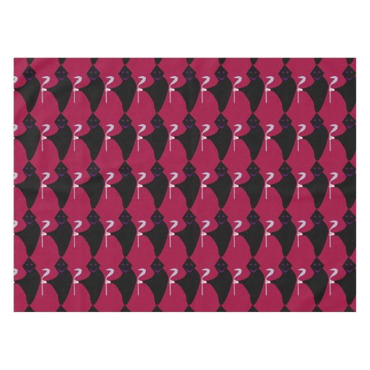 Grimischer Sensenmann Halloween Tablecloth Tischdecke (Vorderseite (Horizontal))