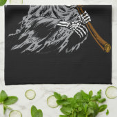 Grimischer Sensenmann Handtuch (Gefaltet)