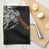 Grimischer Sensenmann Handtuch (Viertel Falte)