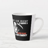 Grimischer Sensenmann Milchtasse (Rechts)