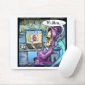 Grimischer Sensenmann & Skythe Funny Gifts Karten Mousepad (Mit Mouse)