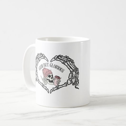 Grimm, aber glorreich kaffeetasse (Vorderseite Links)