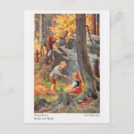 Grimm Brothers Postkarte (Vorderseite)