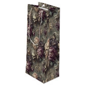 Grimm des Rabiden Specter - Gotik Viktorianisch Geschenktüte Für Weinflaschen (Rückseite Schrägansicht)