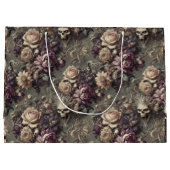 Grimm des Rabiden Specter - Gotik Viktorianisch Große Geschenktüte (Rückseite)