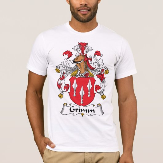 Grimm Familienwappen T-Shirt (Vorderseite)