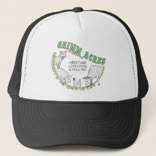 Grimm Morgen, variiertes Logo Truckerkappe