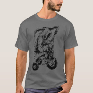Grimm-Sensenmann-Biker T-Shirt