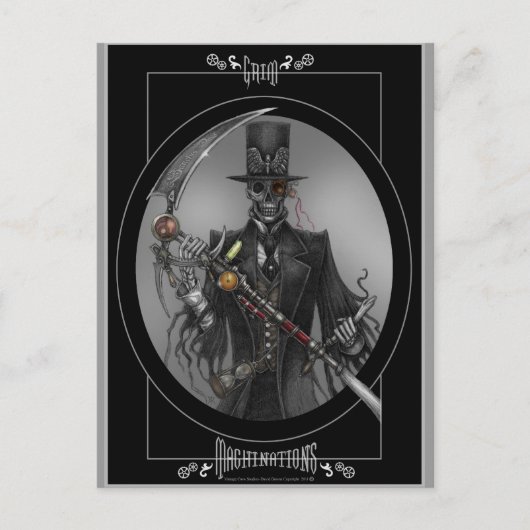 Grimmaschinen Postkarte (Vorderseite)