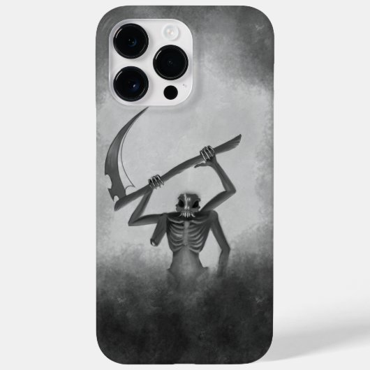 grimmige iPhone-Gehäuse für Sensenmann Case-Mate iPhone Hülle (Rückseite)