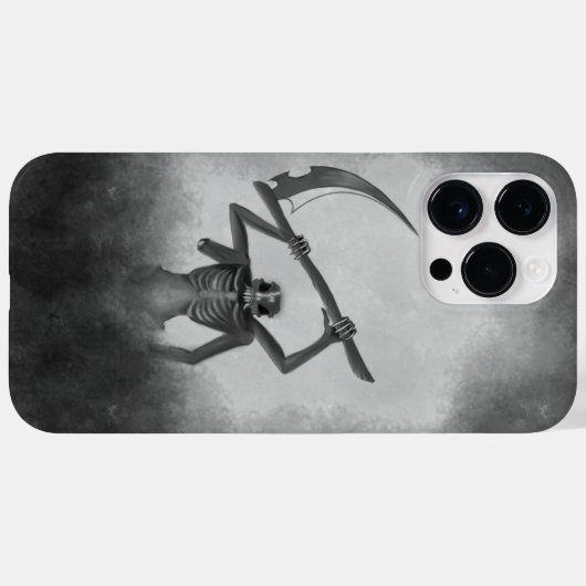 grimmige iPhone-Gehäuse für Sensenmann Case-Mate iPhone Hülle (Rückseite (Horizontal))