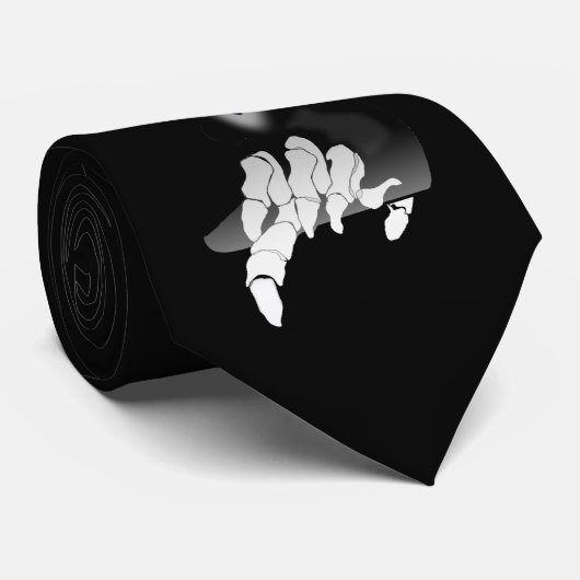 Grimmige Sensenmann Death-Krawatte Krawatte (Gerollt)