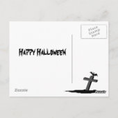 Grimmige Sensenmann-Death-Postkarte Postkarte (Rückseite)