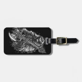 Grimmige Sensenmann-Gitarre Gepäckanhänger (Vorderseite horizontal)