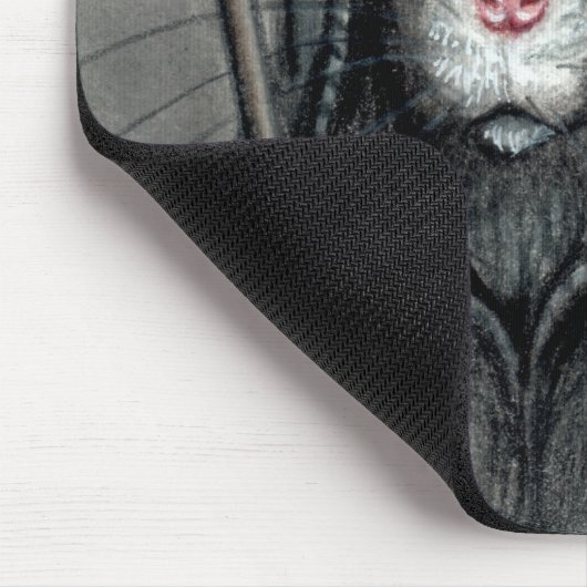 Grimmige Sensenmann-Ratte Mousepad (Ecke)