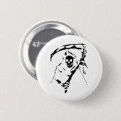 Grimmige Sensenmann-T - Shirts und Geschenke! Button (Vorne & Hinten)