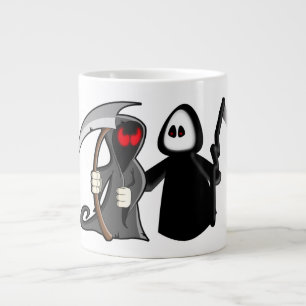 Grimmige Sensenmann-Tote-Tasse Jumbo-Tasse