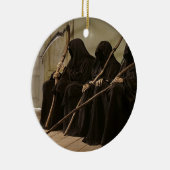 Grimmige Sensenmänner, die für Sie Gewartet werden Keramikornament (Rechts)